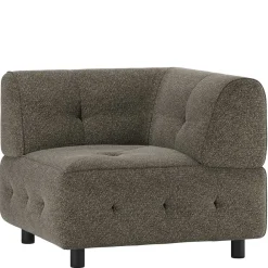 Wohnen Sofas<Modul-Wohnlandschaft Eckelement aus Strukturstoff - Brasso