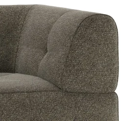 Wohnen Sofas<Modul-Wohnlandschaft Eckelement aus Strukturstoff - Brasso