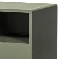 Wohnen Kommoden<Nachtkommode in Dunkelgrün - Joi