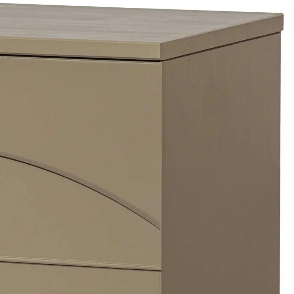 Wohnen Kommoden<Nachtschrank aus Kiefer in Schlammfarben - Ophra