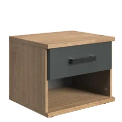 Wohnen Kommoden<Nachtschrank mit einer Schublade & Fach - Uletria