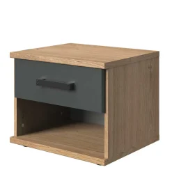 Wohnen Kommoden<Nachtschrank mit einer Schublade & Fach - Uletria