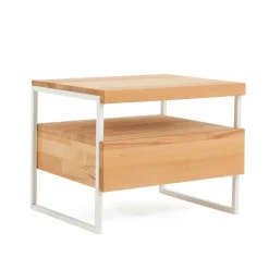 Wohnen Kommoden<Nachttisch Regine mit Schublade 40cm hoch