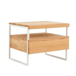 Wohnen Kommoden<Nachttisch Regine mit Schublade 40cm hoch