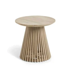 Wohnen Tische<Naturbelassener Designtisch aus Teakholz - Trainy