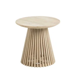 Wohnen Tische<Naturbelassener Designtisch aus Teakholz - Trainy