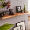 Wohnen Regale<Naturholz Wandboard aus Akazie - Osla