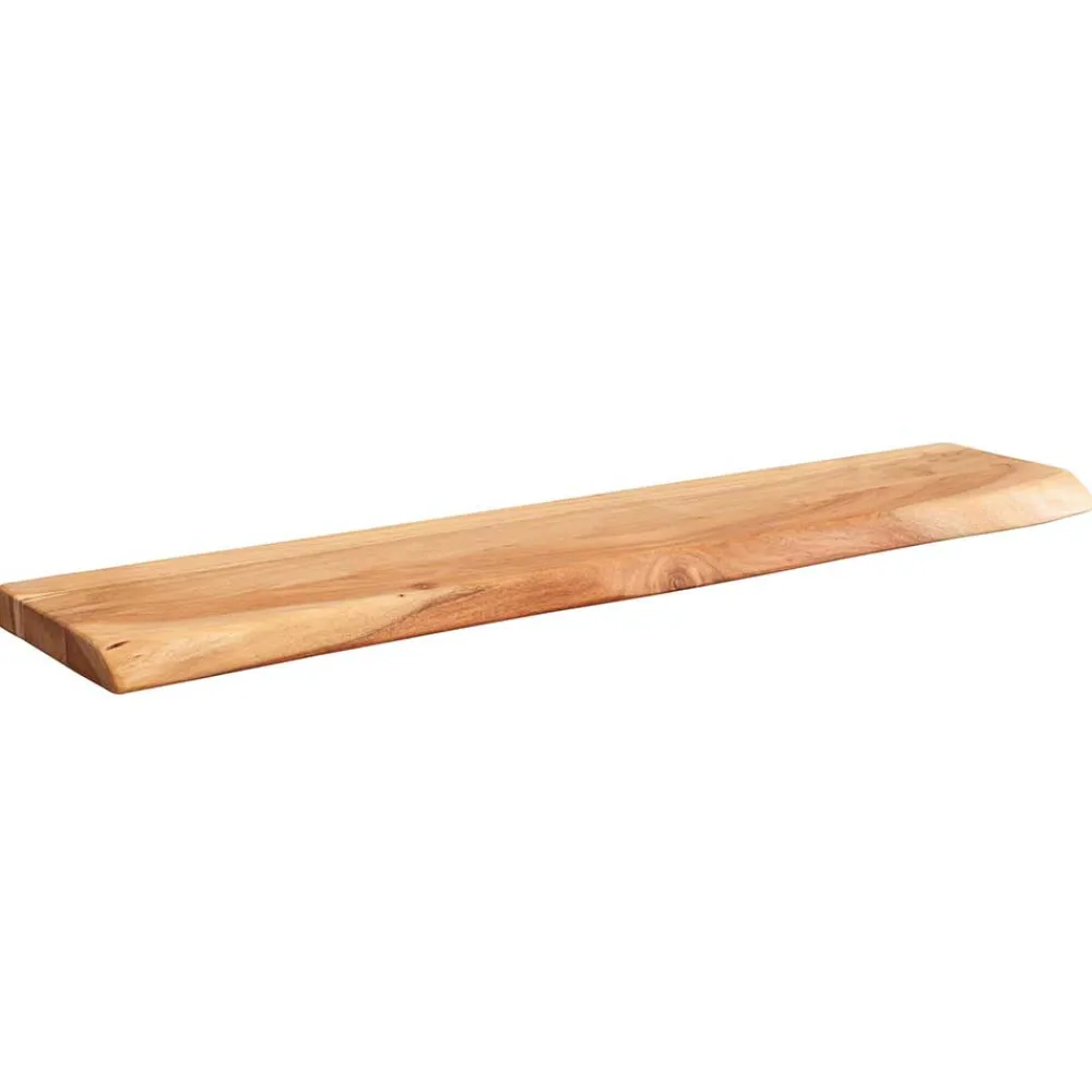 Wohnen Regale<Naturholz Wandboard aus Akazie - Osla