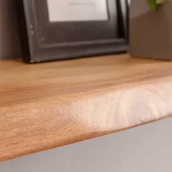 Wohnen Regale<Naturholz Wandboard aus Akazie - Osla