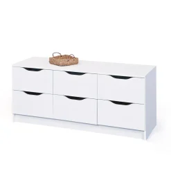 Wohnen Tv & Hifi-Möbel|Lowboards<Niedrige Kommode Danjala in Weiß