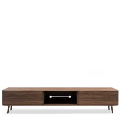 Wohnen Tv & Hifi-Möbel|Lowboards<Nussbaum TV Board in Natur geölt - Rivossa