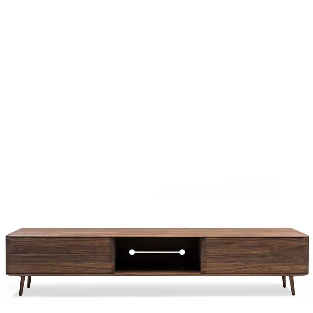 Wohnen Tv & Hifi-Möbel|Lowboards<Nussbaum TV Board in Natur geölt - Rivossa