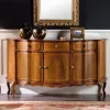Wohnen Sideboards<Nussbaumfarbenes Sideboard Dentro im Barock Design