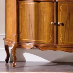 Wohnen Sideboards<Nussbaumfarbenes Sideboard Dentro im Barock Design