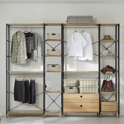 Wohnen Garderoben<Offener Kleiderschrank Garderobe - Gannices