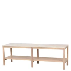 Wohnen Tv & Hifi-Möbel|Lowboards<Offenes Lowboard Regal mit Travertin Deckplatte - Kentos
