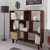 Wohnen Regale<Offenes Regal in Walnuss Holzoptik - Pastilla