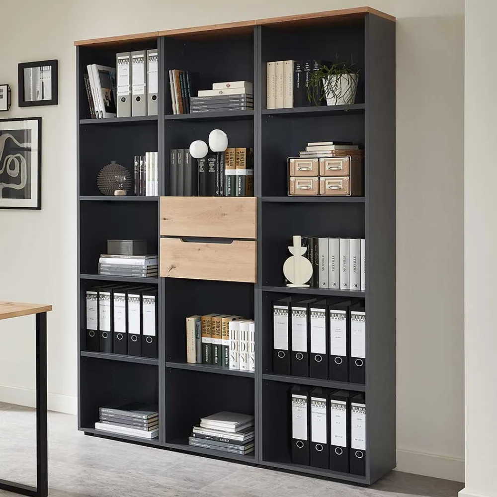 Wohnen Regale<Office Regale Set - Kuetra (dreiteilig)