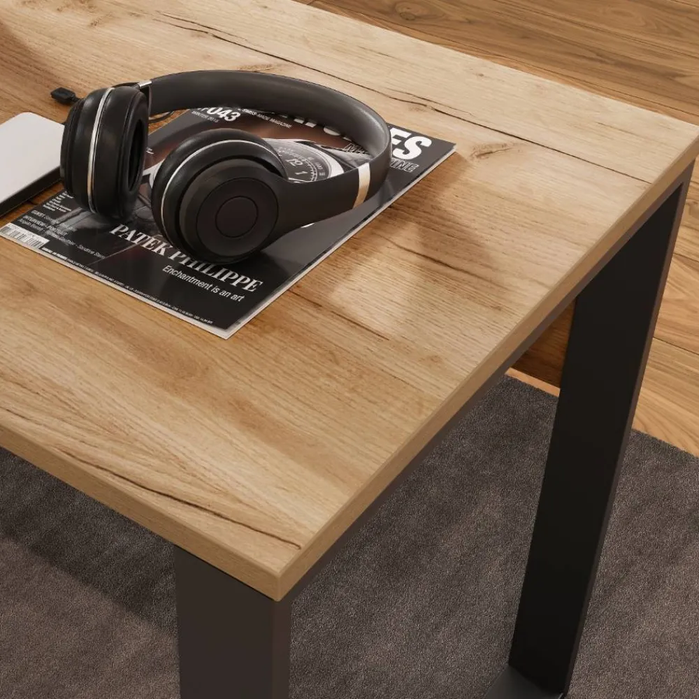 Wohnen Tische<Office Schreibtisch in Wildeiche Optik - Casai