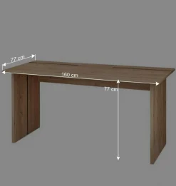 Wohnen Tische<Office Schreibtisch 160x77x77 cm - Emly