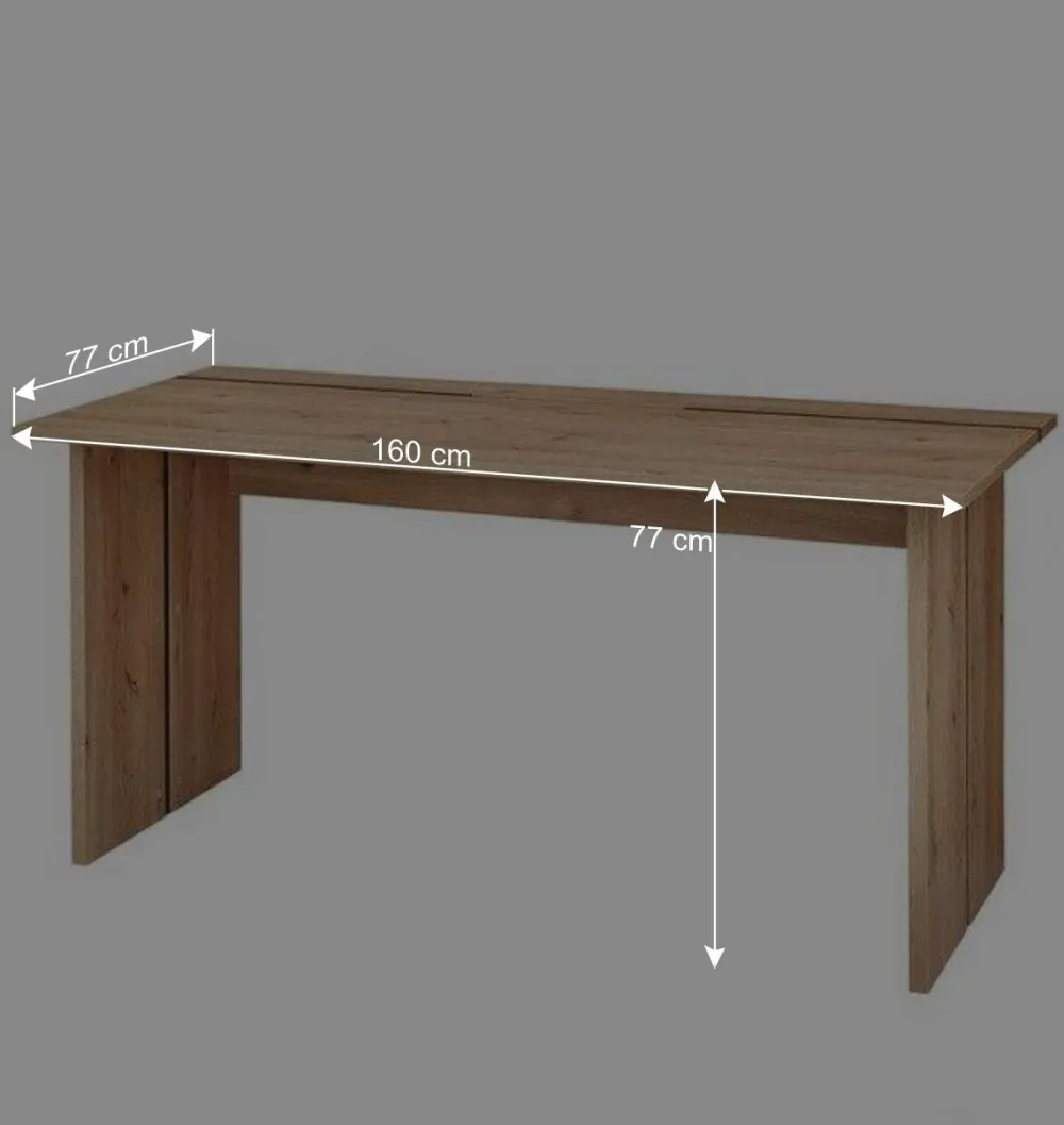 Wohnen Tische<Office Schreibtisch 160x77x77 cm - Emly