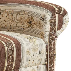 Wohnen Sessel<Ohrenbackensessel mit Streifen und Ornamenten - Etrinas