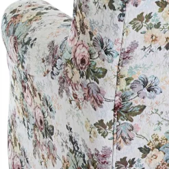 Wohnen Sessel<Ohrensessel mit Blumen im Landhausstil - Masure