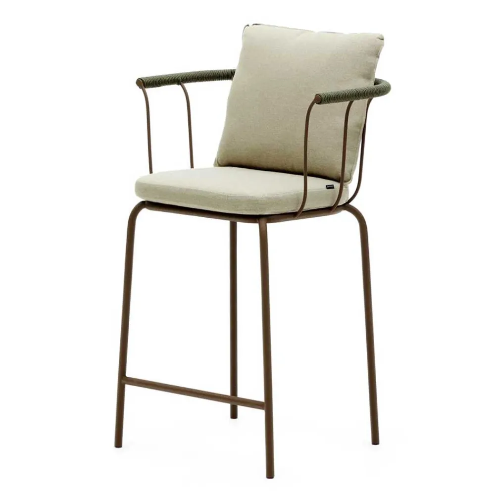 Wohnen Hocker<Outdoor Barstuhl mit 66 cm Sitzhöhe - Ragusca (4er Set)