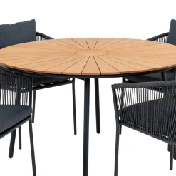 Wohnen Sitzgruppe<Outdoor Essgruppe im modernen Stil - Farmer (fünfteilig)