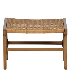 Wohnen Hocker<Outdoor Hocker aus Geflecht Kunstrattan - Abajo (2er Set)