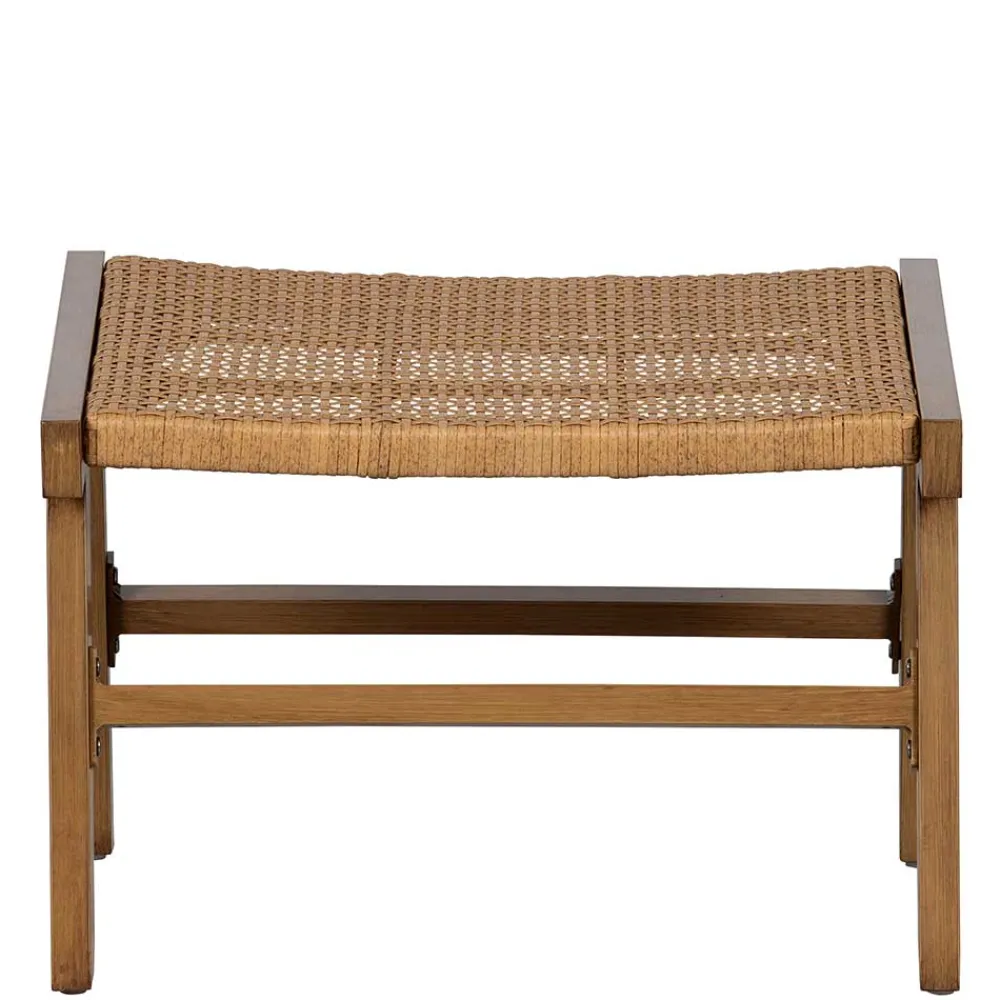 Wohnen Hocker<Outdoor Hocker aus Geflecht Kunstrattan - Abajo (2er Set)