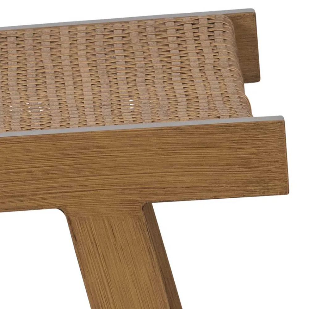 Wohnen Hocker<Outdoor Hocker aus Geflecht Kunstrattan - Abajo (2er Set)