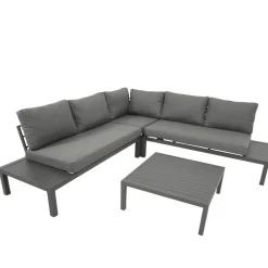 Wohnen Sitzgruppe<Outdoor Lounge Ecksofa mit Tisch - Stramo (vierteilig)