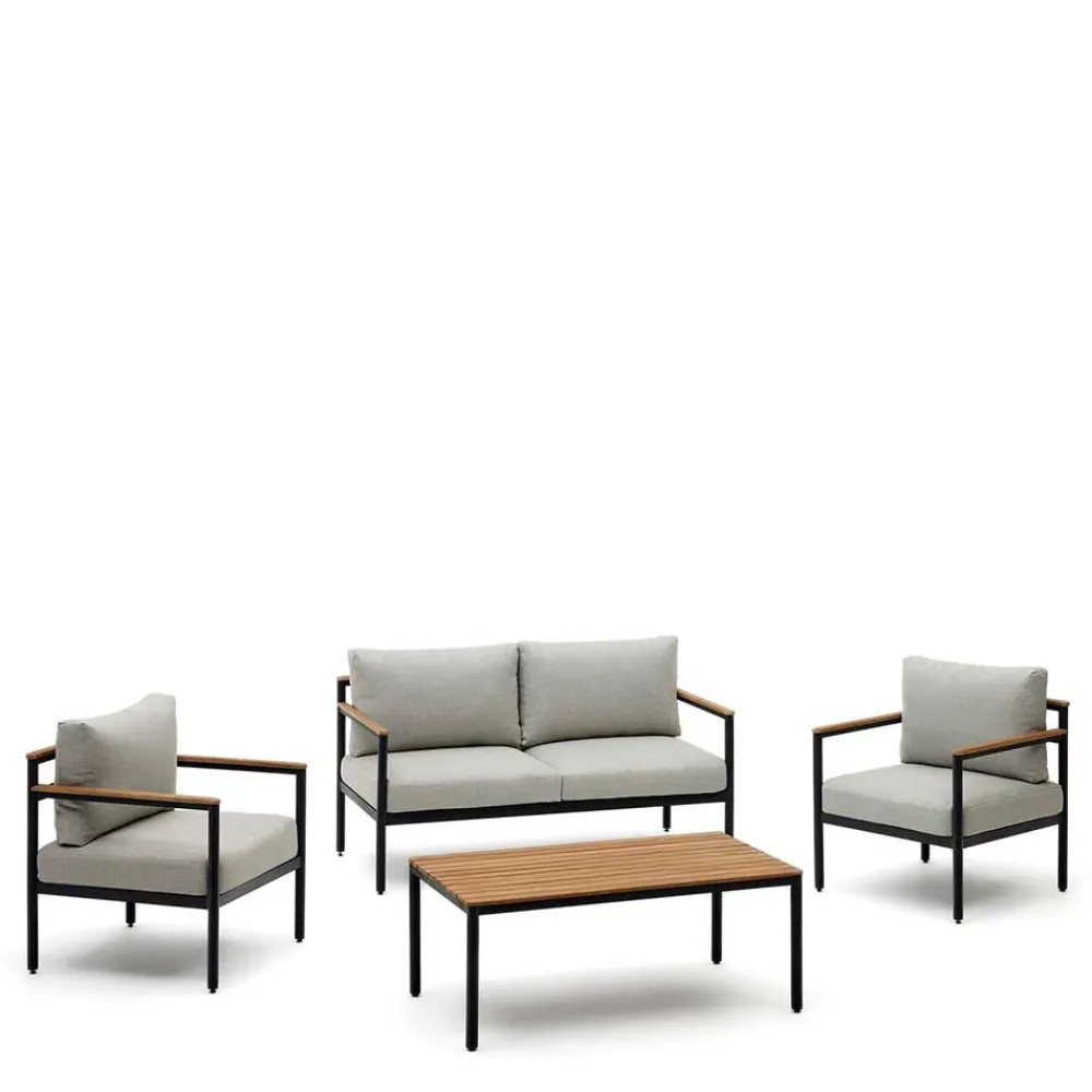 Wohnen Sitzgruppe<Outdoor Lounge Möbel Set - Daostan (vierteilig)