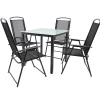 Wohnen Sitzgruppe<Outdoor Tisch und Stühle Set - Conceppa (fünfteilig)