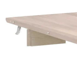 Wohnen Sitzgruppe<Ovaler Esstisch Eiche White Wash & 4 Stühle Pessoa mit Webstoff Grau (fünfteilig)