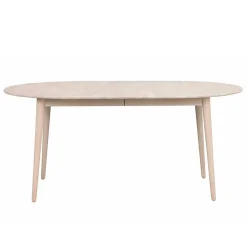 Wohnen Tische<Ovaler Esstisch verlängerbar im Skandi Design - Fleppos