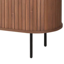 Wohnen Sideboards<Ovales Sideboard mit Schiebetüren - Arura
