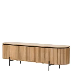 Wohnen Tv & Hifi-Möbel<Ovales TV Board 200x55x43 cm - Ilvenda