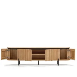 Wohnen Tv & Hifi-Möbel<Ovales TV Board 200x55x43 cm - Ilvenda