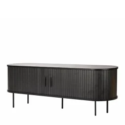 Wohnen Tv & Hifi-Möbel|Lowboards<Ovales TV-Lowboard mit Schiebetüren - Lurymav