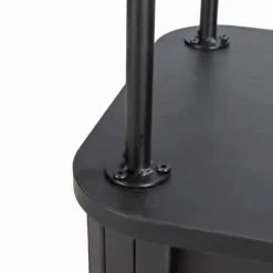 Wohnen Tv & Hifi-Möbel|Lowboards<Ovales TV-Lowboard mit Schiebetüren - Lurymav