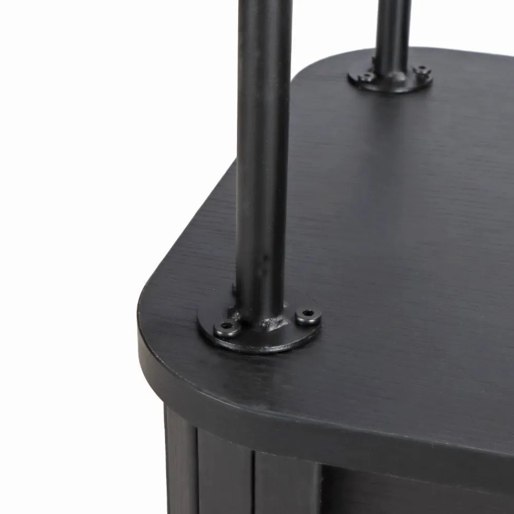 Wohnen Tv & Hifi-Möbel|Lowboards<Ovales TV-Lowboard mit Schiebetüren - Lurymav