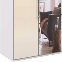 Wohnen Kleiderschränke|Schränke<Panorama Kleiderschrank mit Spiegeltür - Zidarie