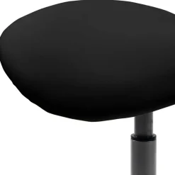 Wohnen Hocker<Pendelhocker mit Sattelsitz in Schwarz - Vilaroma