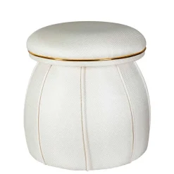 Wohnen Hocker<Pilz Design Hocker in Cremeweiß - Caio