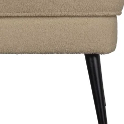 Wohnen Hocker<Plüsch Hocker in Beige - Williams