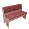 Wohnen Sitzbank<Polsterbank mit Truhe 120cm Loisan in Cognac Vintage