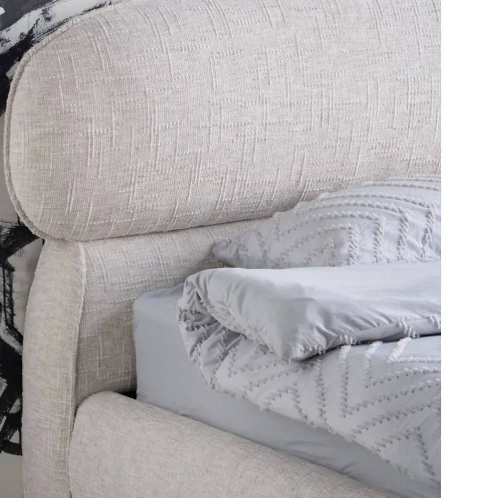 Wohnen Betten<Polsterbett Komplettbett mit Taschenfederkernmatratze H3 - Flyma