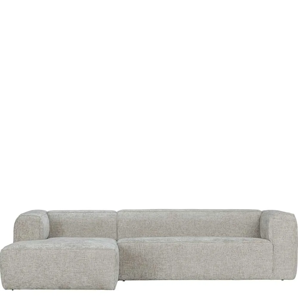 Wohnen Sofas<Polsterecke aus Strukturstoff Beige - Pulany